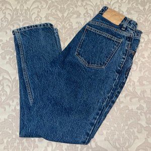 ZARA Dark Wash Straight Leg Mom Jeans Size 4/27